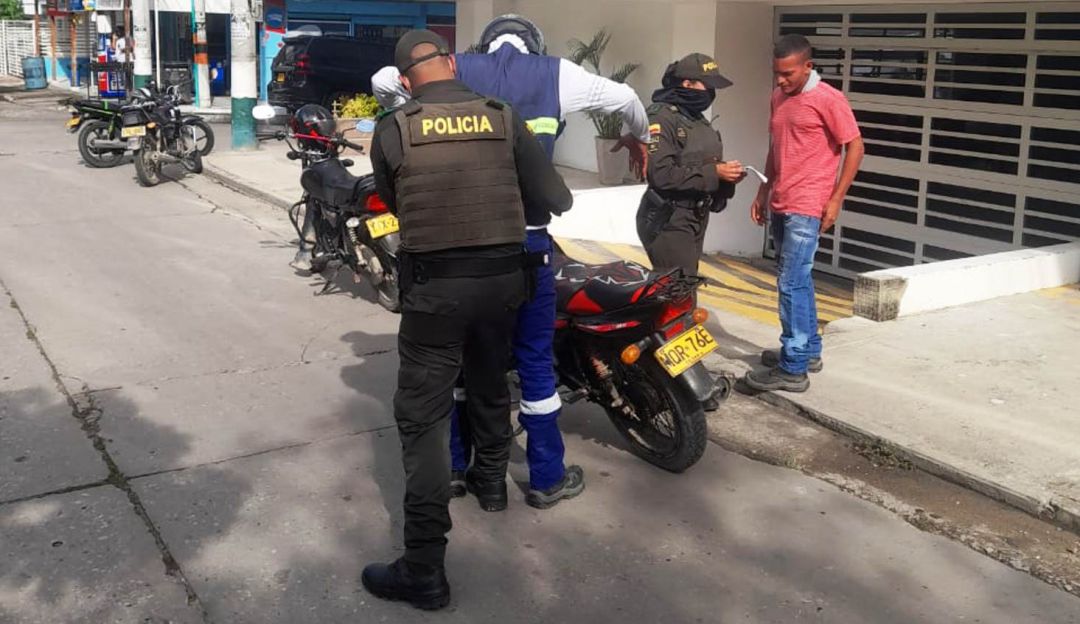 Plan de control adelantado por la Policía Metropolitana de Cartagena y el Departamento Administrativo de Tránsito y Transporte Plan de control adelantado por la Policía Metropolitana de Cartagena y el Departamento Administrativo de Tránsito y Transporte