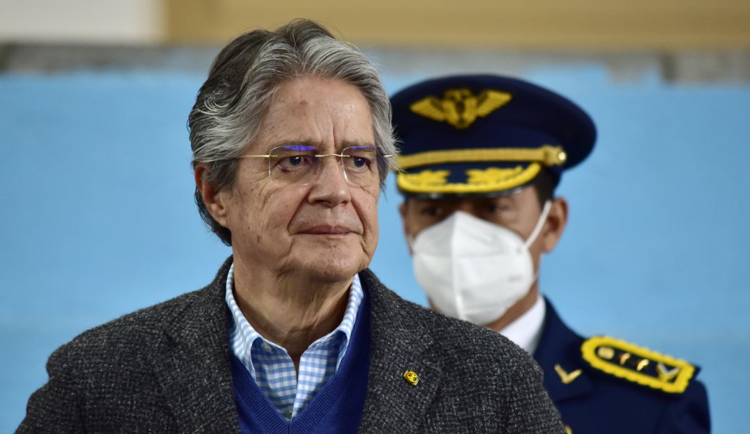 El presidente Guillermo Lasso El presidente Guillermo Lasso
