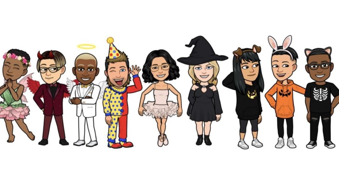 Nuevos disfraces de bitmoji ambientados en Hallloween llegan a la famosa app Nuevos disfraces de bitmoji ambientados en Hallloween llegan a la famosa app