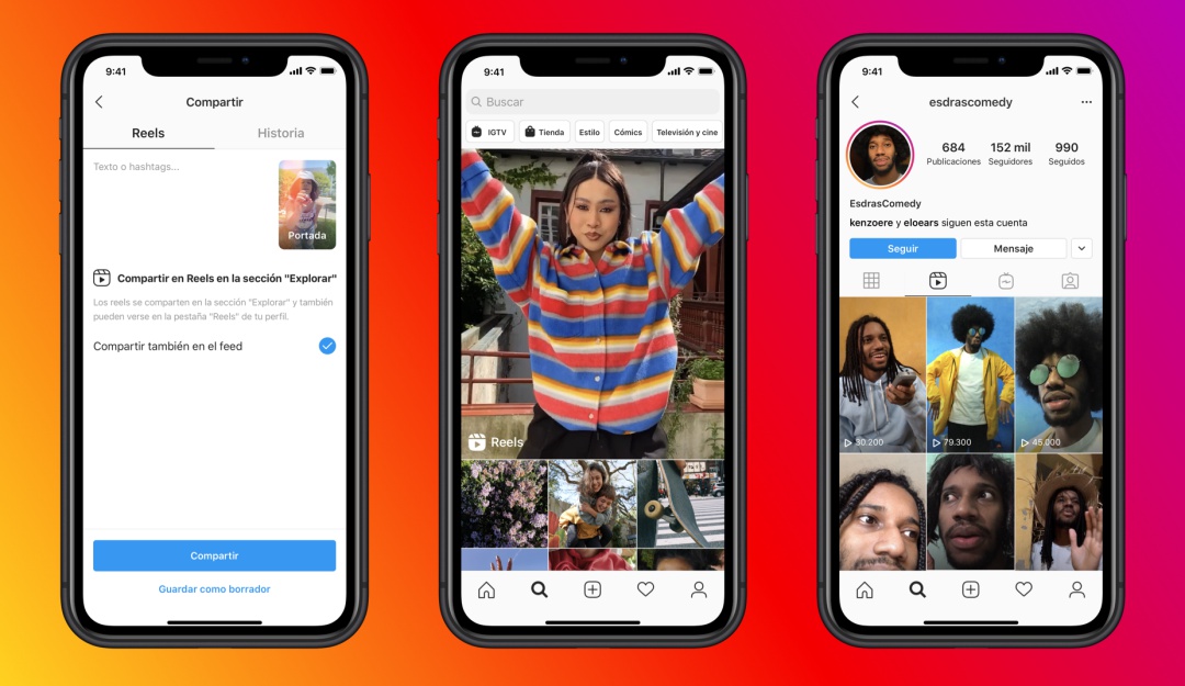 Instagram Reels, nuevas funciones Instagram Reels, nuevas funciones
