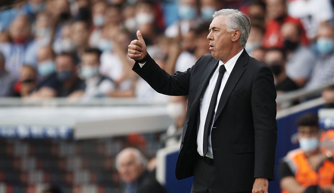 Carlo Ancelotti, director técnico del Real Madrid. Carlo Ancelotti, director técnico del Real Madrid.