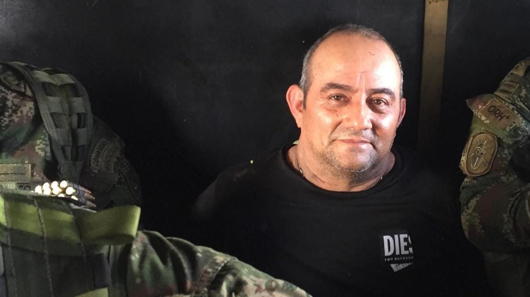 ¿Quién es alias Otoniel, máximo jefe del Clan del Golfo que fue capturado?