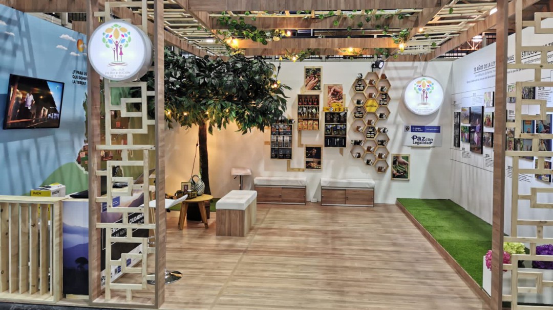 Los "frutos de la restitución" también están en AgroExpo 2021