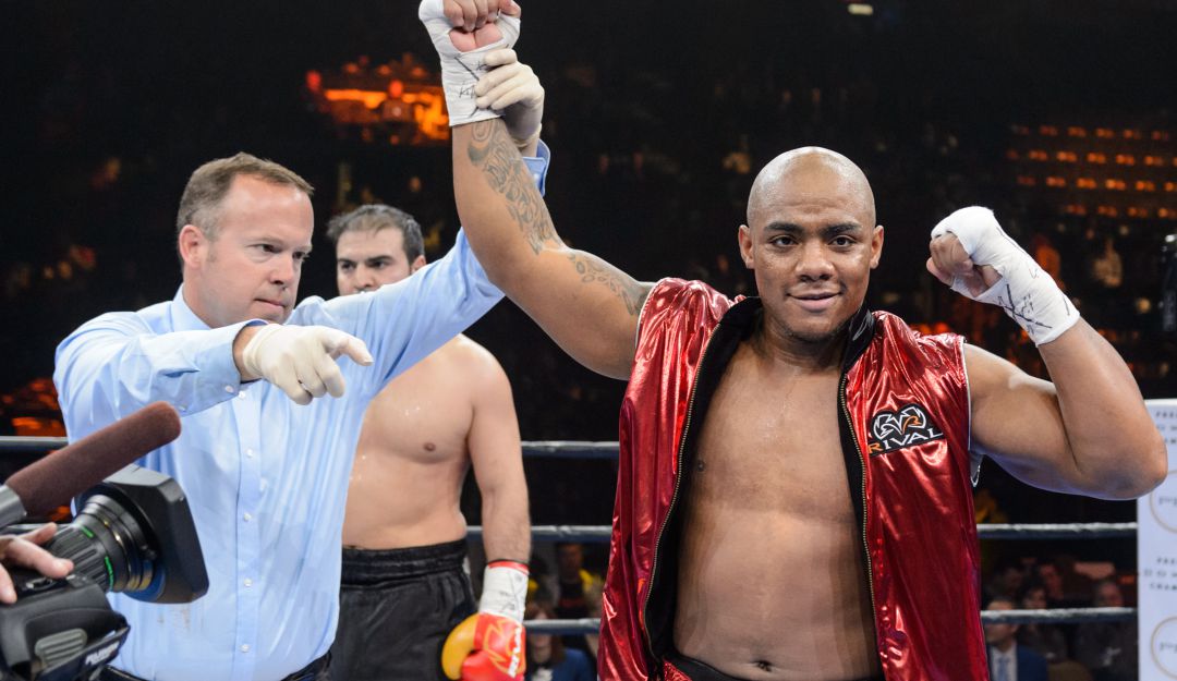 Oscar Rivas, boxeador colombiano en 2021 Oscar Rivas, boxeador colombiano en 2021