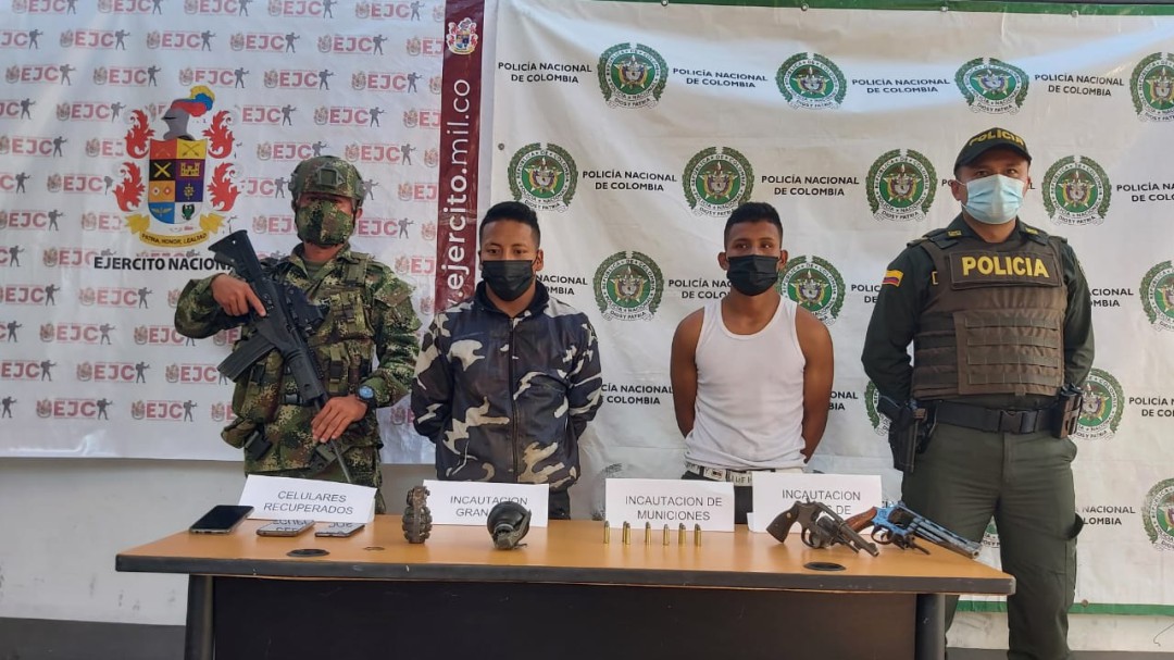 En el Huila capturan a tres integrantes de las disidencias de las Farc