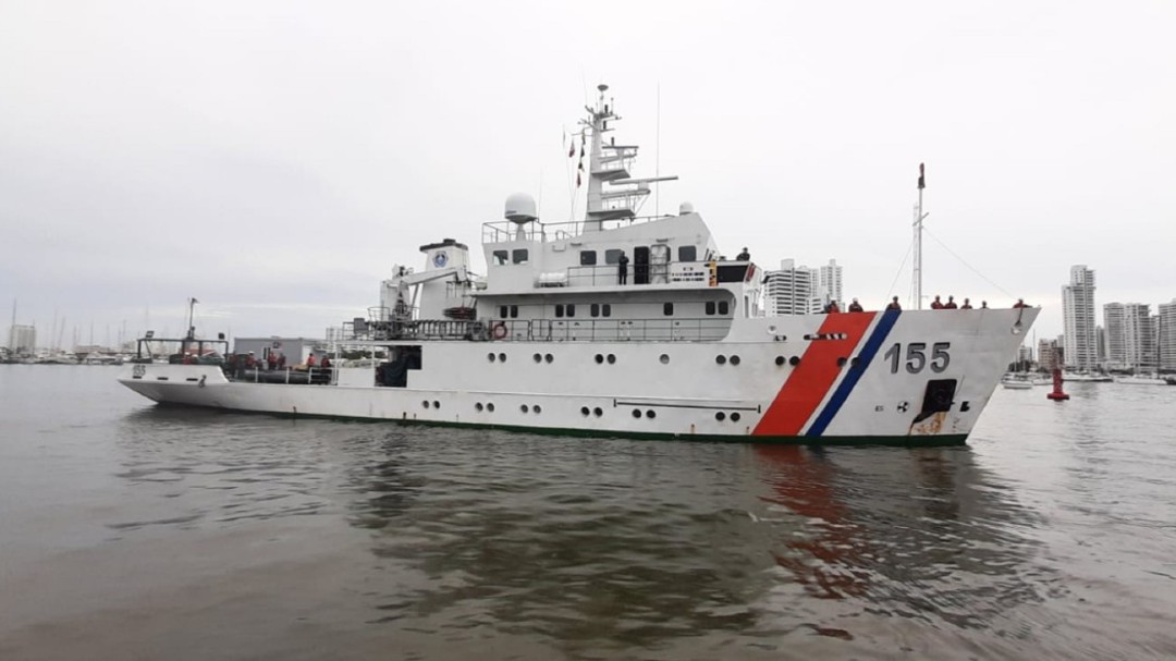 ARC "Providencia" zarpó desde Cartagena para realizar investigación