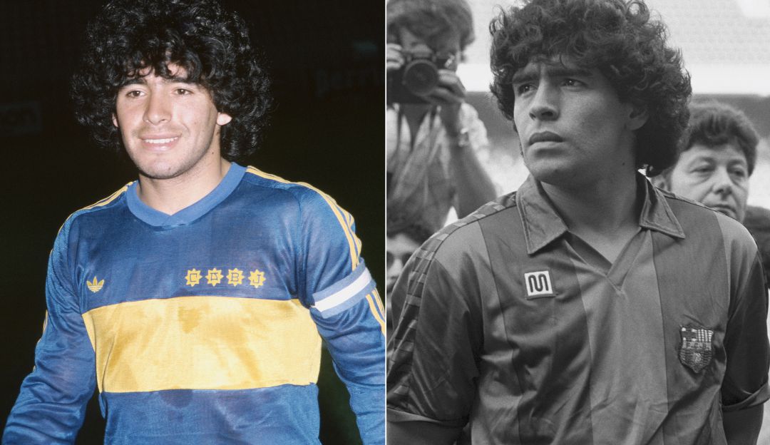 Diego Maradona en Boca Juniors y Barcelona Diego Maradona en Boca Juniors y Barcelona
