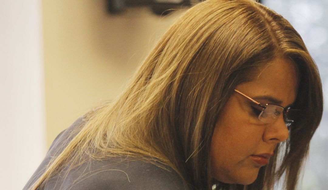 Lucy Elvira Luna Albarracín, la esposa del exsenador Iván Moreno fue condenada por el 'Carrusel de la Contratación'. Lucy Elvira Luna Albarracín, la esposa del exsenador Iván Moreno fue condenada por el 'Carrusel de la Contratación'.
