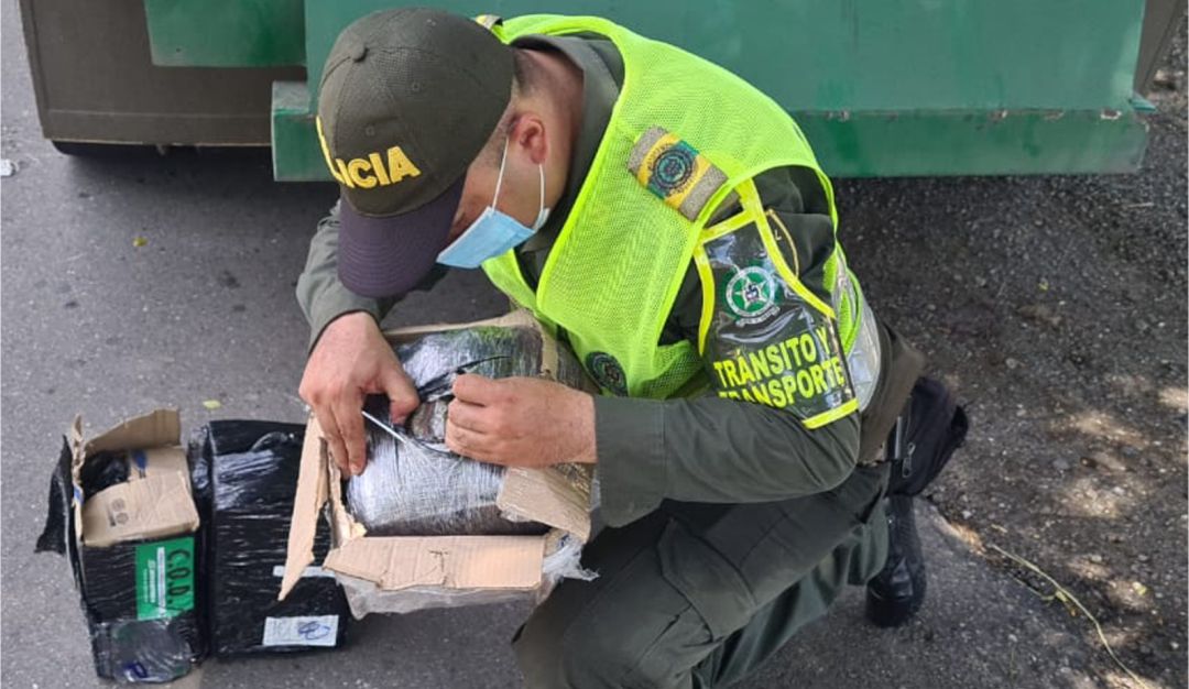 Incautación de marihuana enviada a través de encomienda Incautación de marihuana enviada a través de encomienda