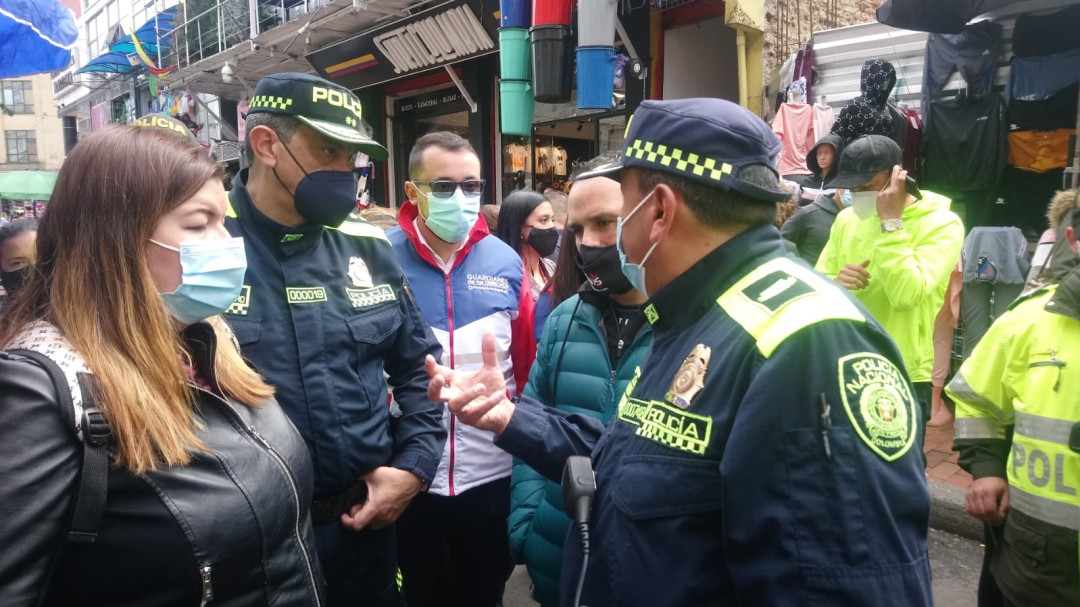 La Personería alertó por desorden en las ventas informales de Bogotá