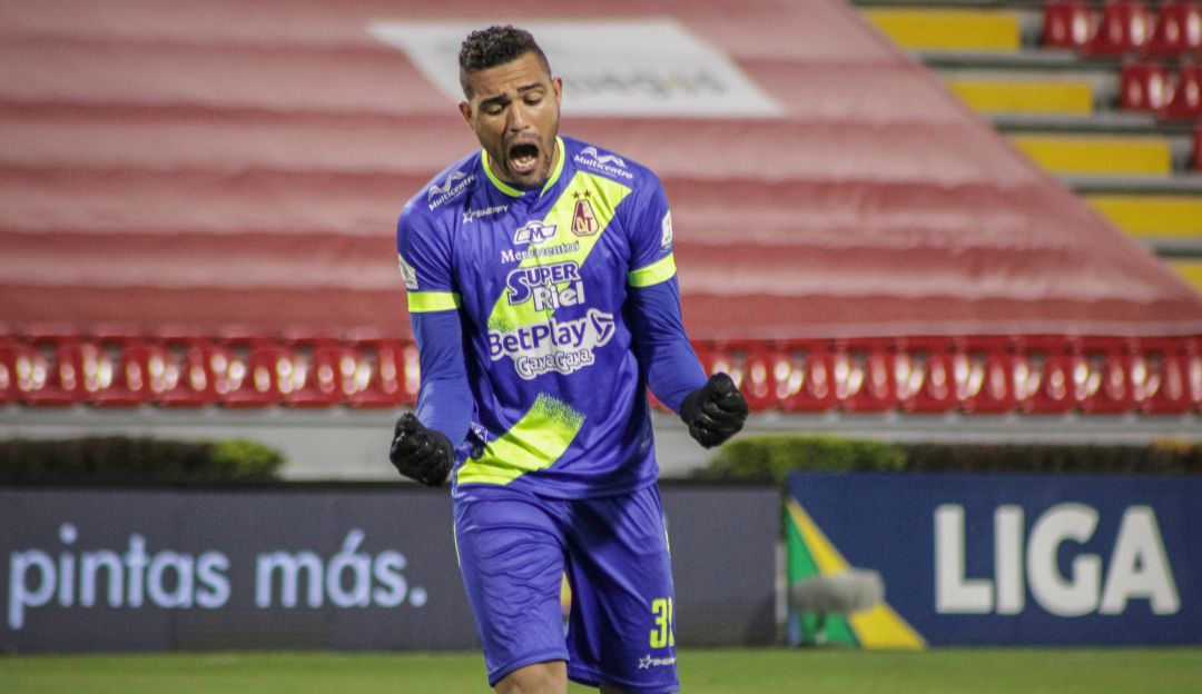 Álvaro Montero, actualmente portero del Deportes Tolima. Álvaro Montero, actualmente portero del Deportes Tolima.