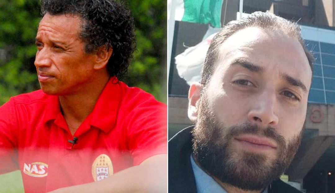 Anthony de Ávila y el abogado Fabrizio De Maio Anthony de Ávila y el abogado Fabrizio De Maio