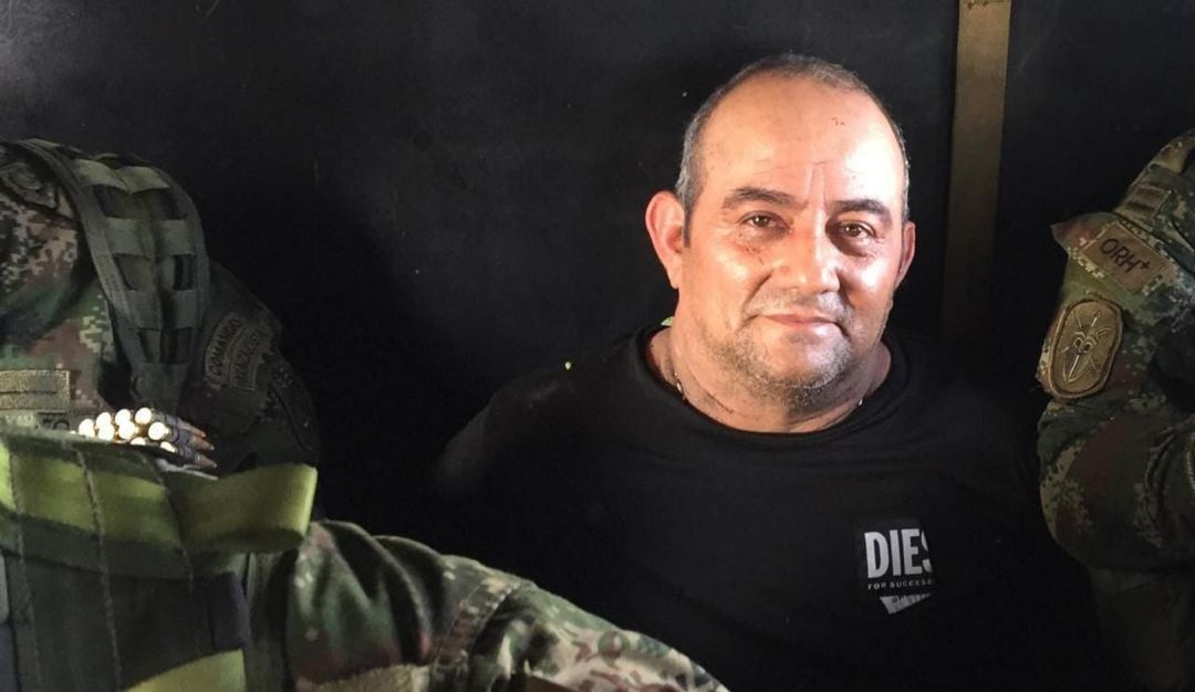 Dairo Antonio Úsuga, alias 'Otoniel', capturado jefe del 'Clan del Golfo' Dairo Antonio Úsuga, alias 'Otoniel', capturado jefe del 'Clan del Golfo'