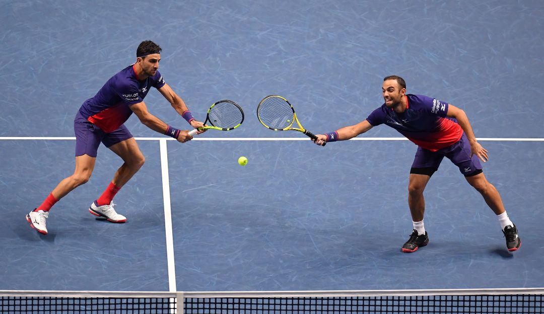 Robert Farah y Juan Sebastián Cabal no avanzavan a una semifinal sobre superficie dura desde el 2019. Robert Farah y Juan Sebastián Cabal no avanzavan a una semifinal sobre superficie dura desde el 2019.