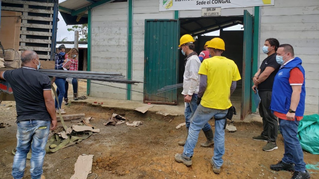 Unidad de Víctimas entrega recursos para beneficiar a comunidad del Congal