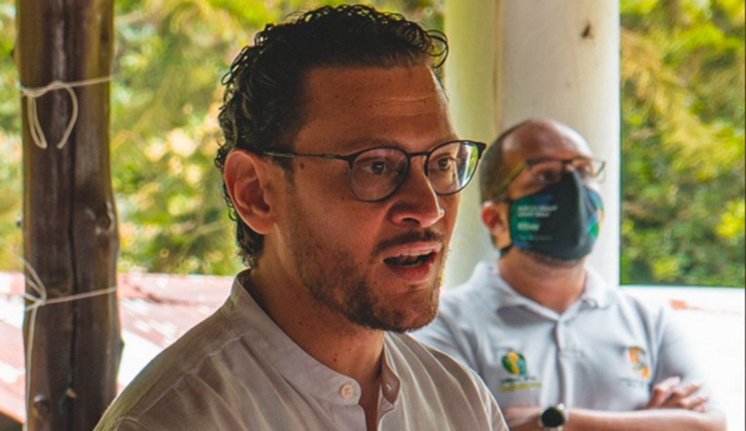 El alcalde de Jamundí, Andrés Felipe Ramírez El alcalde de Jamundí, Andrés Felipe Ramírez