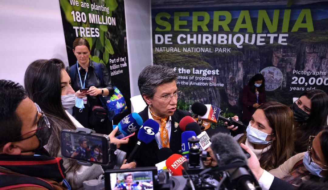 Alcaldesa expuso plan para mitigar cambio climático en el COP26 Alcaldesa expuso plan para mitigar cambio climático en el COP26