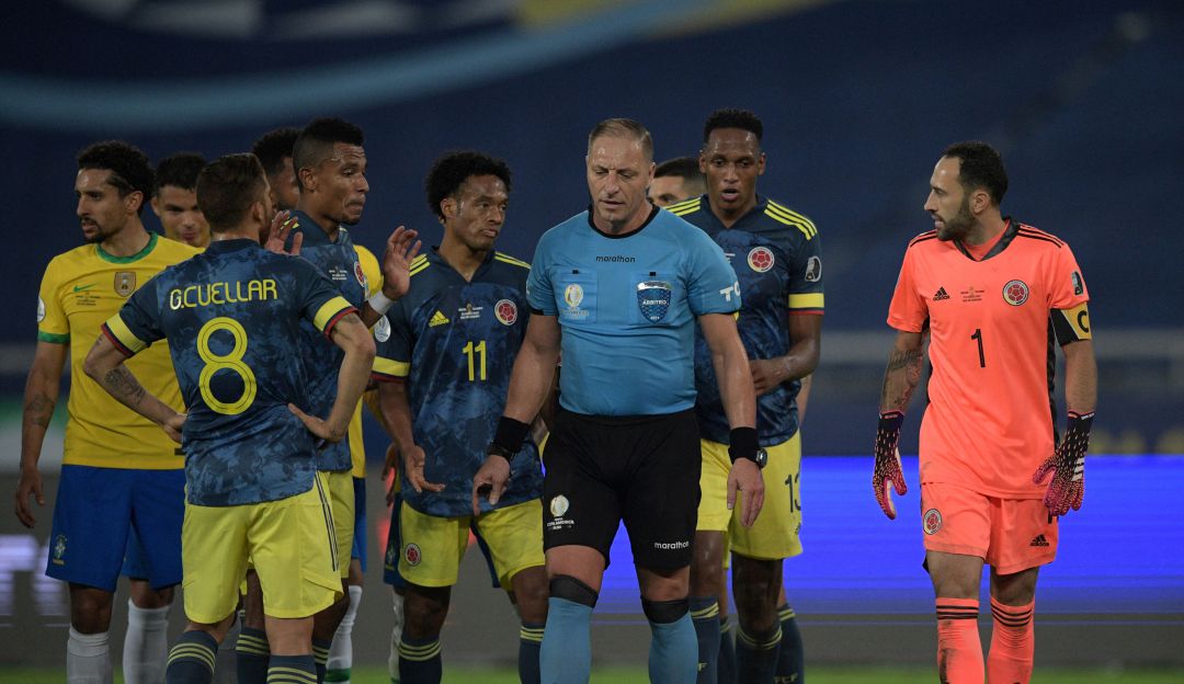 Brasil 2 - 1 Colombia en Copa América 2021 Brasil 2 - 1 Colombia en Copa América 2021