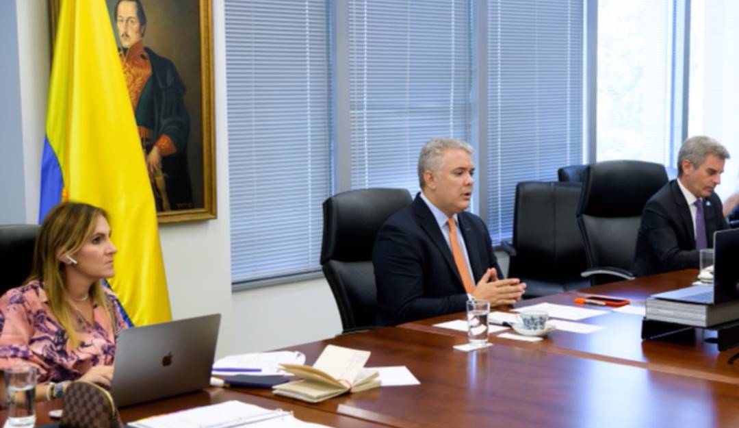 Presidente Iván Duque en la COP26 Presidente Iván Duque en la COP26
