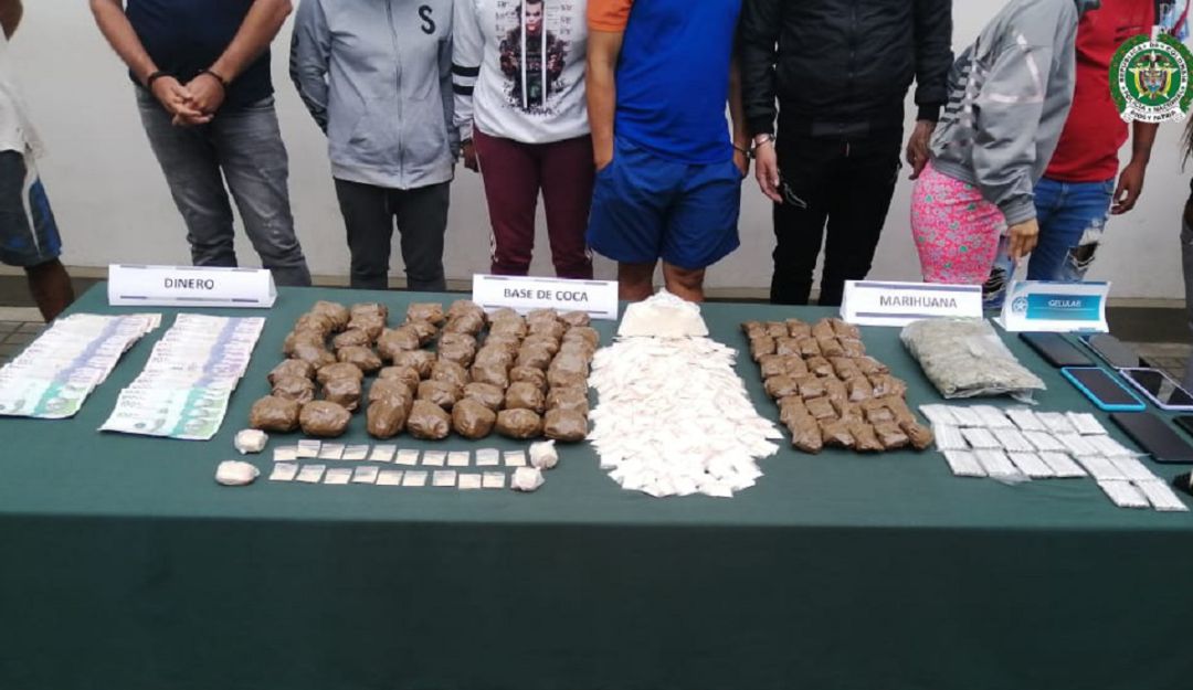 ‘Los Escorpiones’ comercializaban la droga utilizando la modalidad de servicio a domicilio o venta pública en el parque cultural Jovita. ‘Los Escorpiones’ comercializaban la droga utilizando la modalidad de servicio a domicilio o venta pública en el parque cultural Jovita.