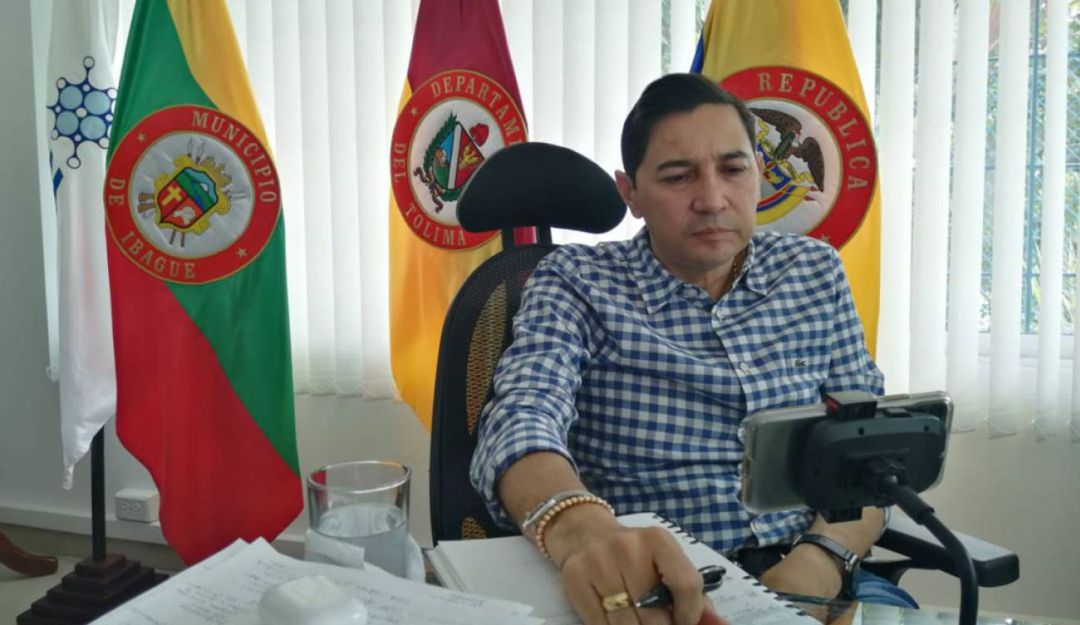 Andrés Hurtado, alcalde de Ibagué Andrés Hurtado, alcalde de Ibagué