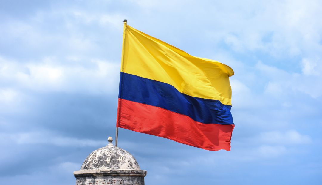 Bandera de Colombia. Bandera de Colombia.