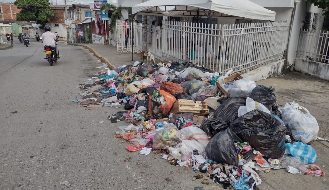 En otros sectores como Barrio Nuevo, Sor Teresa de Calcuta y 2 de noviembre, según la comunidad Veolia hace varias semanas no recoge la basura En otros sectores como Barrio Nuevo, Sor Teresa de Calcuta y 2 de noviembre, según la comunidad Veolia hace varias semanas no recoge la basura