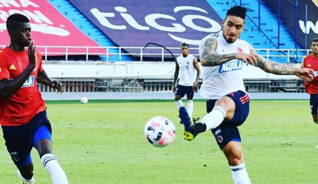Cristian Arango en microciclo de la Selección Colombia Cristian Arango en microciclo de la Selección Colombia