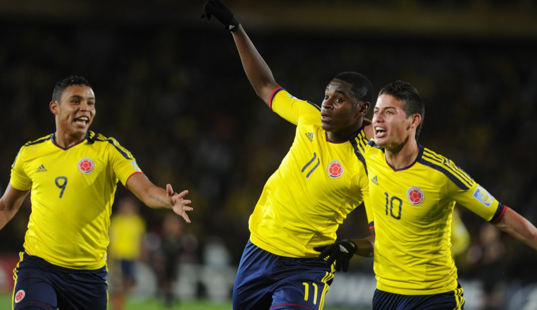Luis Muriel, Duván Zapata y James Rodríguez en el Mundial Sub 20 2011 Luis Muriel, Duván Zapata y James Rodríguez en el Mundial Sub 20 2011