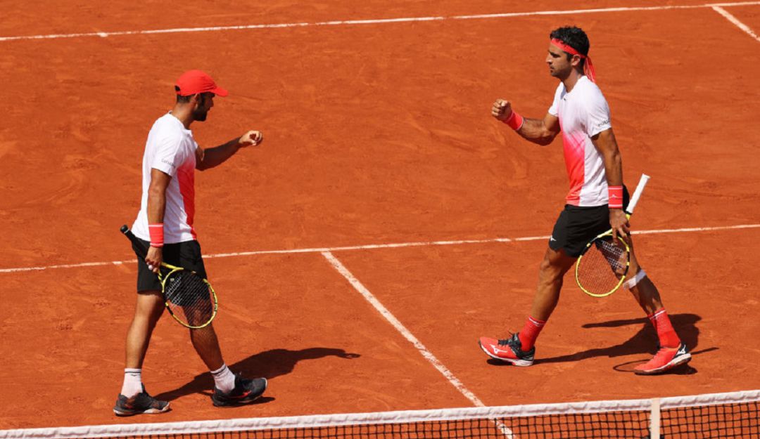 Dupla colombiana Juan Sebastián Cabal y Robert Farah. Dupla colombiana Juan Sebastián Cabal y Robert Farah.