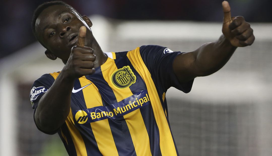 Yeimar Gómez con Rosario Central en 2015 Yeimar Gómez con Rosario Central en 2015