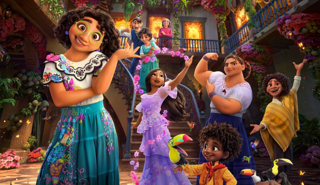 Afiche oficial de la película de Disney 'Encanto', ambientada en Colombia Afiche oficial de la película de Disney 'Encanto', ambientada en Colombia