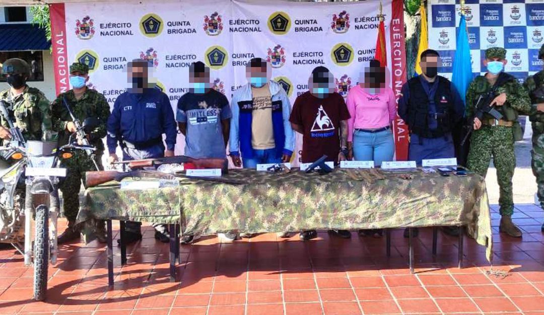 El operativo se desarrolló por parte de soldados del Batallón Nueva Granada de la Quinta Brigada en zona rural del municipio de San Pablo El operativo se desarrolló por parte de soldados del Batallón Nueva Granada de la Quinta Brigada en zona rural del municipio de San Pablo