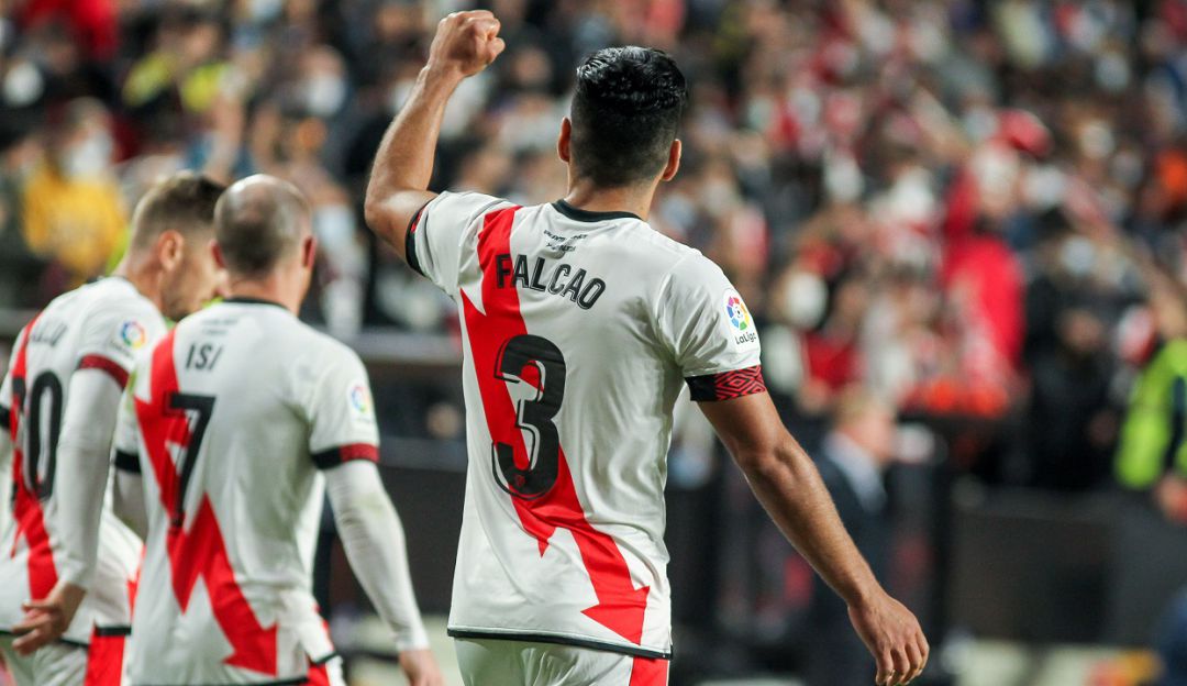Falcao con el Tayo Vallecano. Falcao con el Tayo Vallecano.