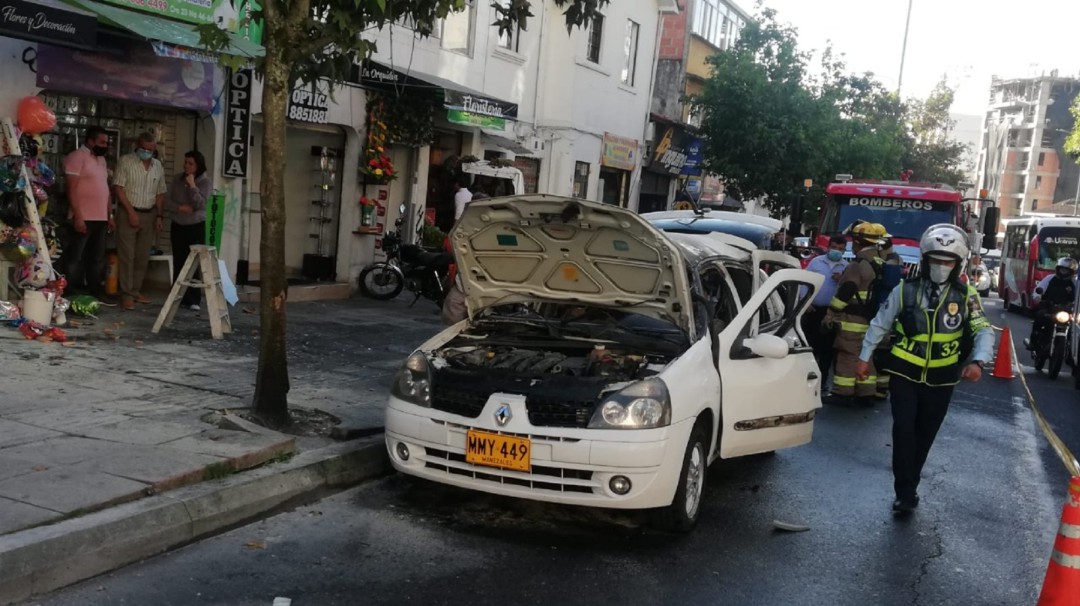 Al parecer la explosión de un cilindro de acetileno causó la emergencia