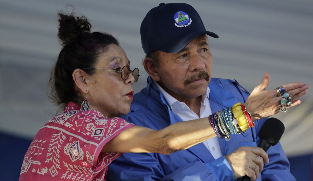 Rosario Murillo y Daniel Ortega Rosario Murillo y Daniel Ortega