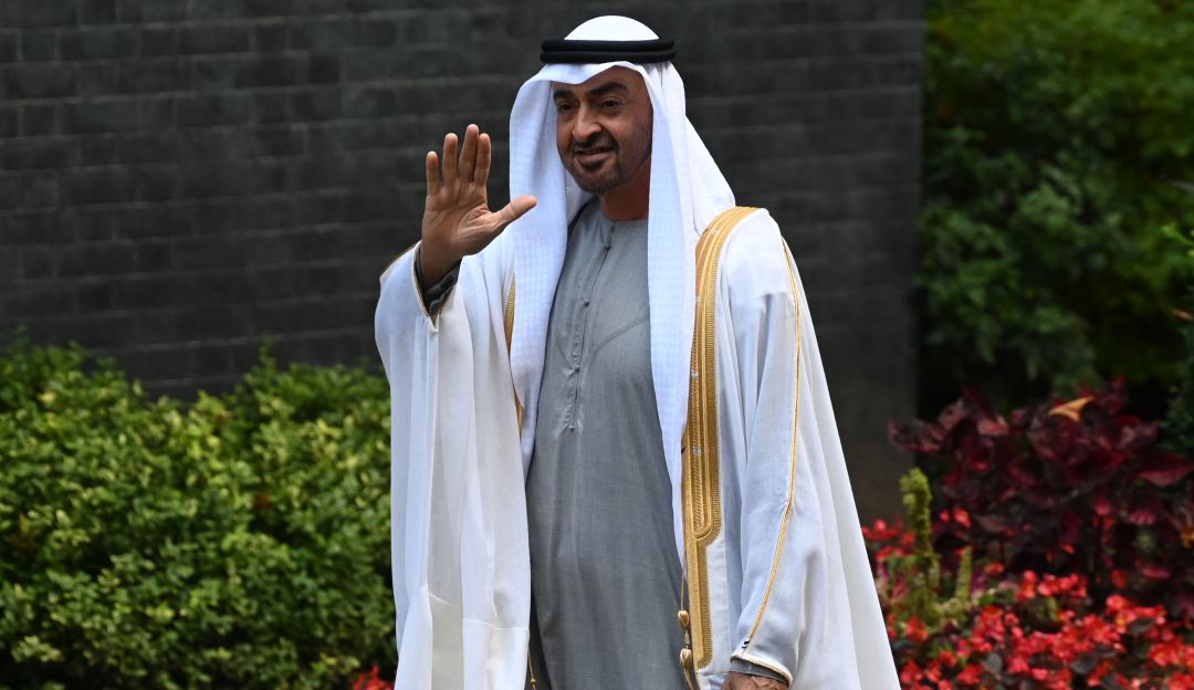 El príncipe heredero de Abu Dhabi, Mohamed bin Zayed El príncipe heredero de Abu Dhabi, Mohamed bin Zayed