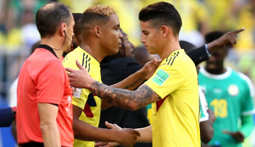Luis Fernando Muriel y James Rodríguez Luis Fernando Muriel y James Rodríguez