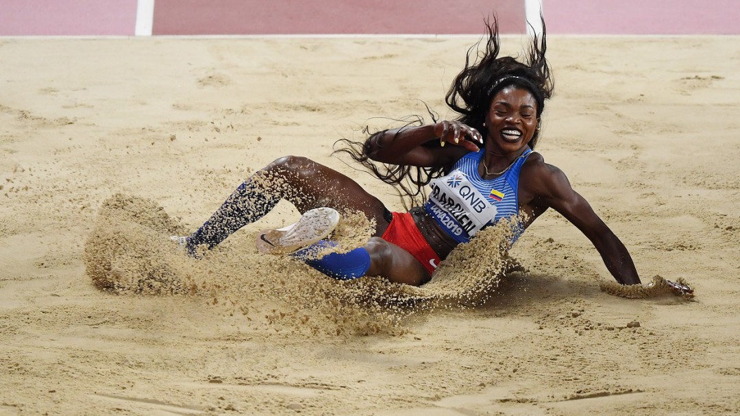Caterine Ibargüen: "Tuve una carrera muy bonita e impecable"