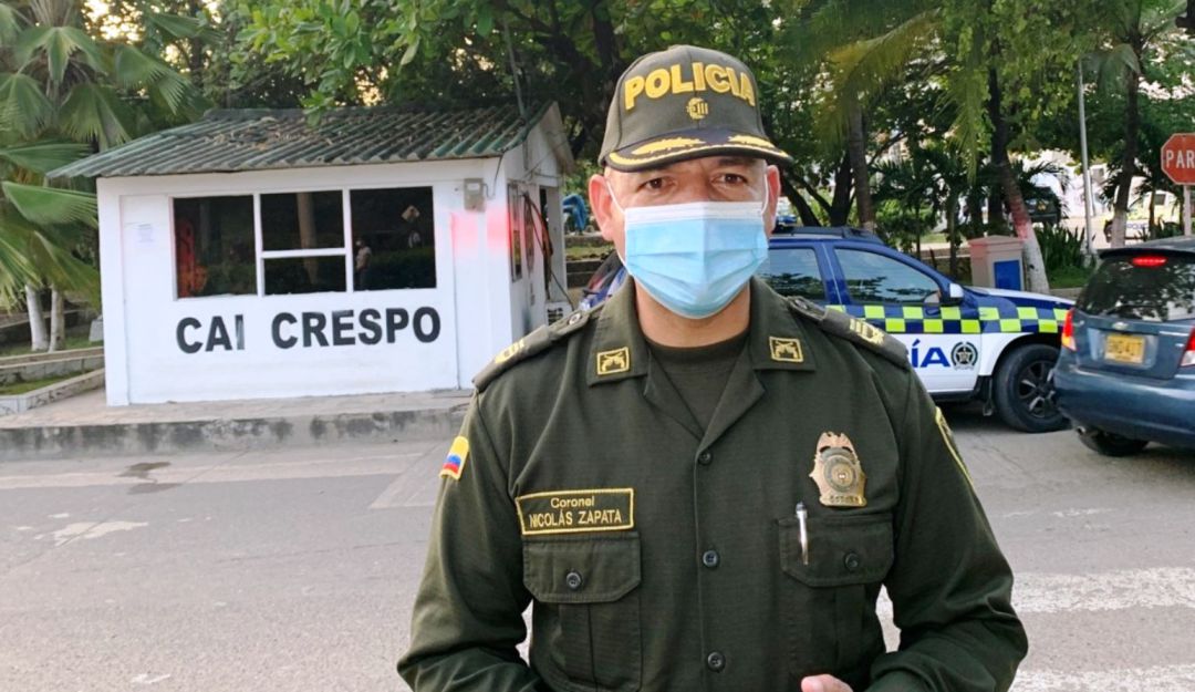 Los hechos se registraron en el barrio Crespo Los hechos se registraron en el barrio Crespo