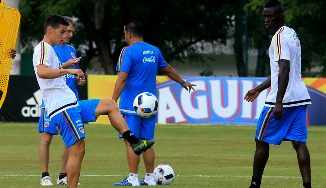 James Rodríguez con la Selección Colombia en 2017 James Rodríguez con la Selección Colombia en 2017
