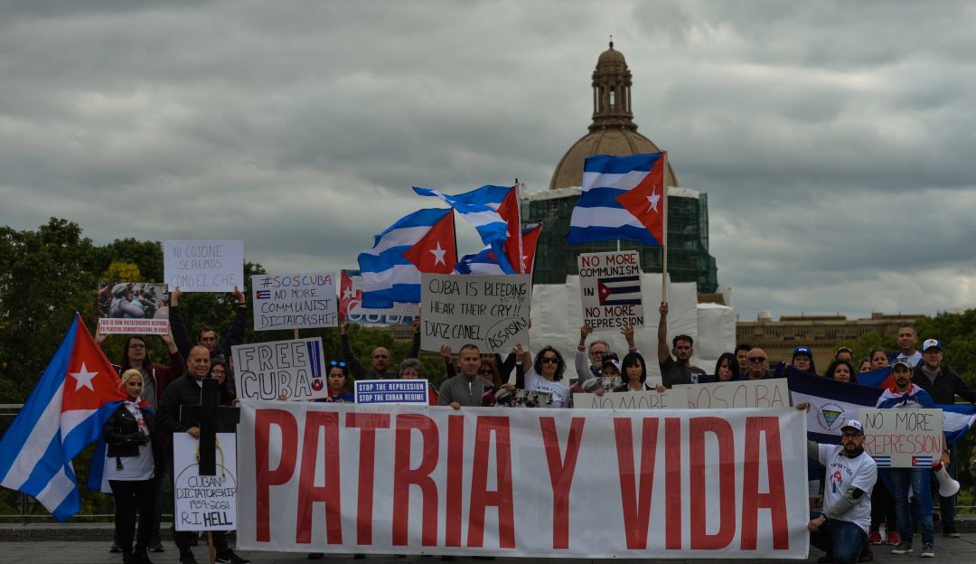 Manifestaciones de cubanos Manifestaciones de cubanos