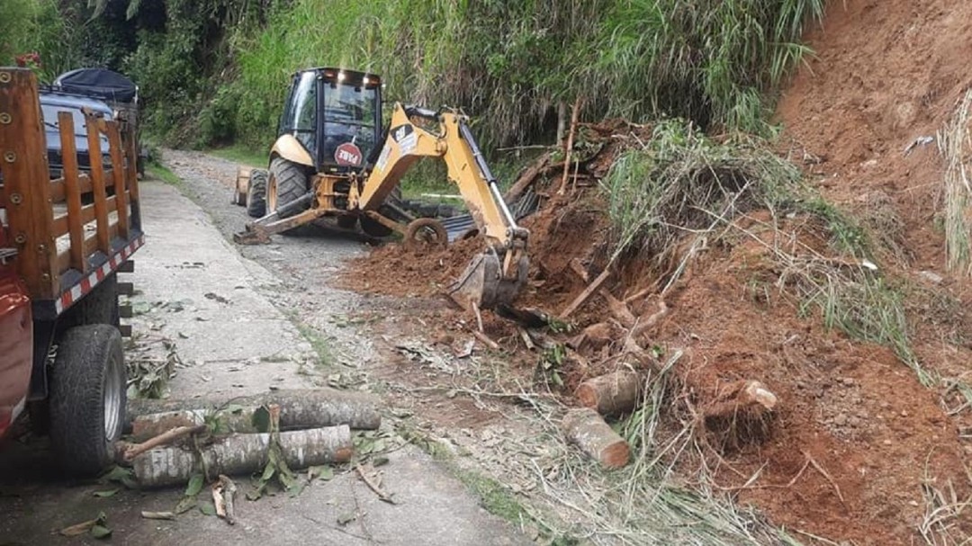 Ocho municipios del Quindío afectados por vendaval, alerta por derrumbes