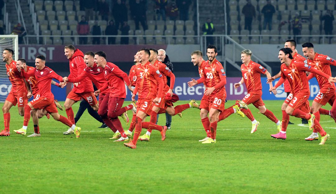 Selección de Macedonia del Norte. Selección de Macedonia del Norte.