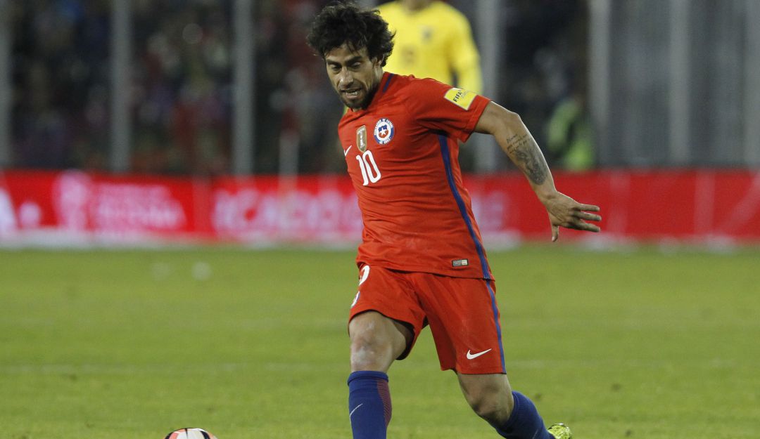 Jorge Valdivia con la Selección de Chile Jorge Valdivia con la Selección de Chile