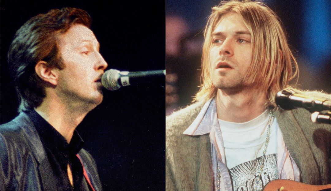Eric Clapton y Kurt Cobain Eric Clapton y Kurt Cobain