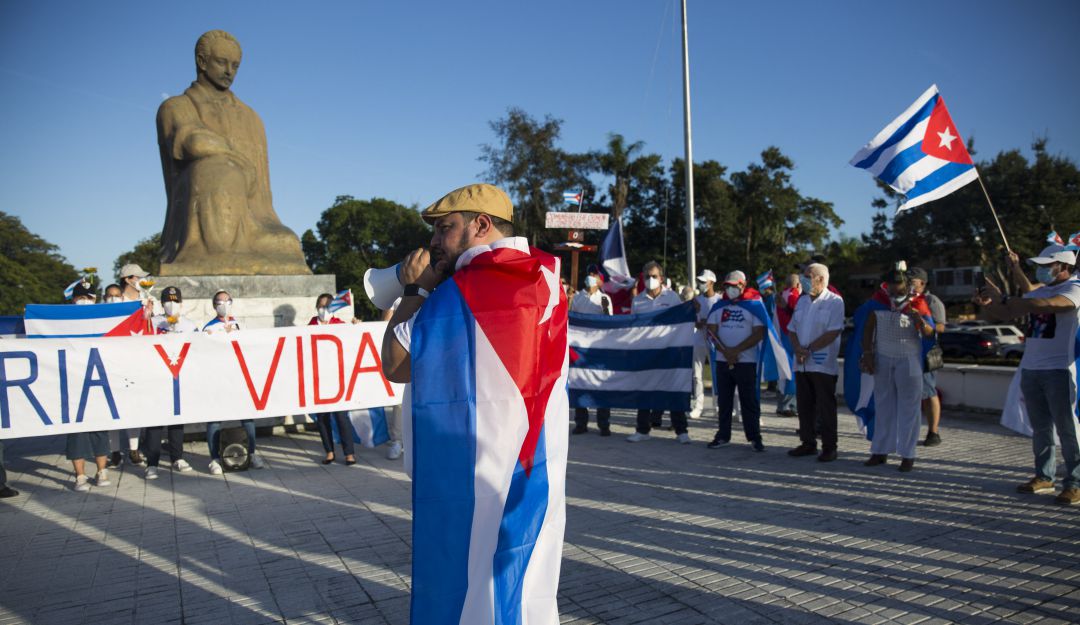Manifestaciones por la libertad de Cuba Manifestaciones por la libertad de Cuba
