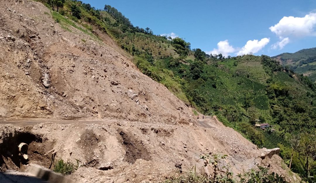 Deslizamiento en Buenavista Deslizamiento en Buenavista