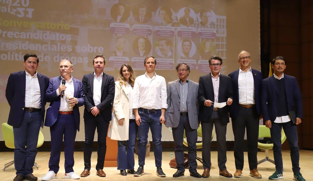 Precandidatos presidenciales. Foto: Colprensa Precandidatos presidenciales. Foto: Colprensa