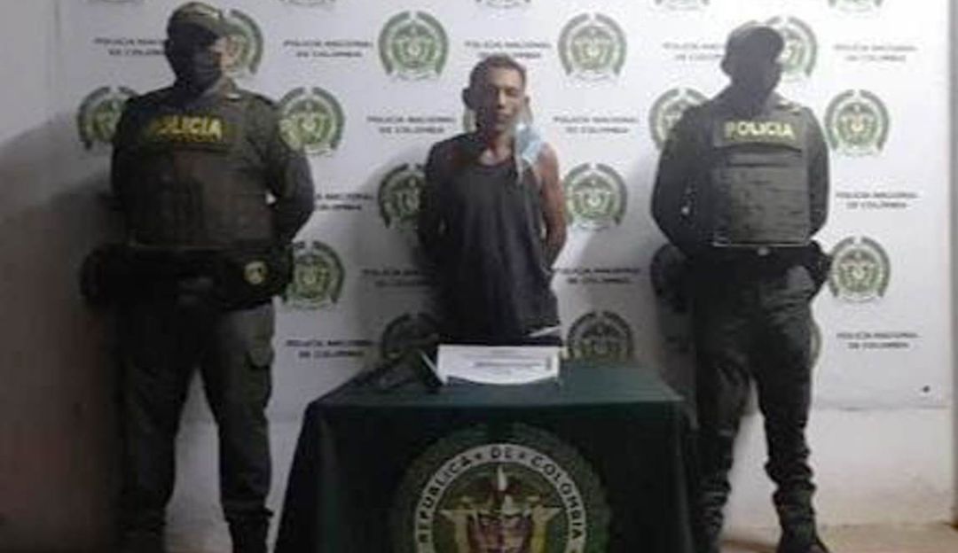 Fue capturado en el barrio El Carmen, casco urbano de Magangué Fue capturado en el barrio El Carmen, casco urbano de Magangué